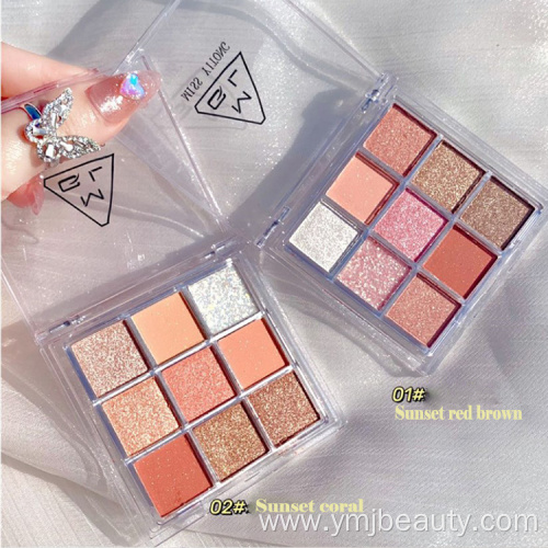 Cosmetic Customized Eyeshadow Contour Makeup Palette